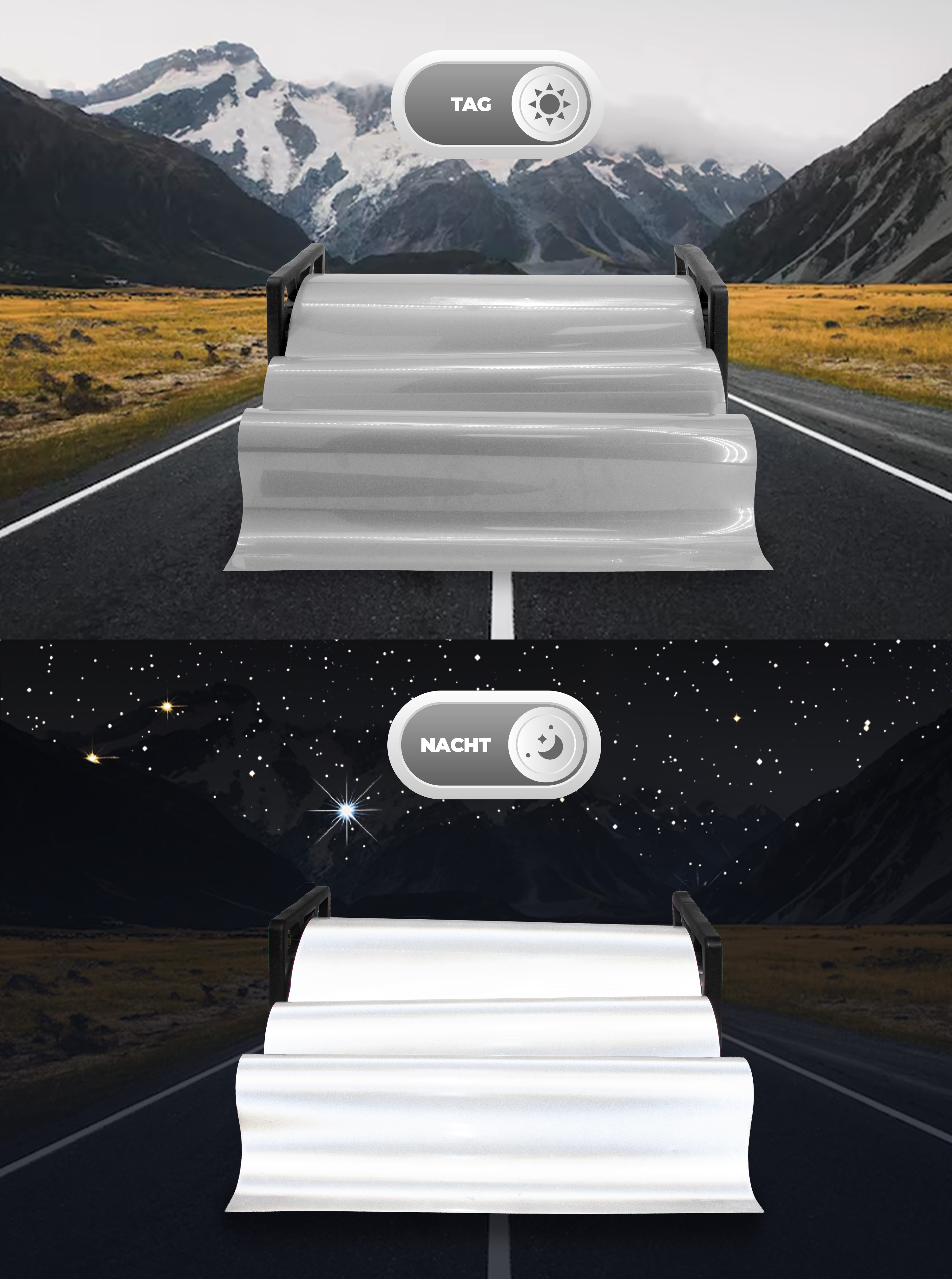 Silver Reflective Film