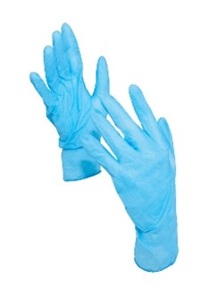 Einweg-Nitrilhandschuhe „Kars“ blau, 100 Stück, AQL 1.5, puderfrei und latexfrei