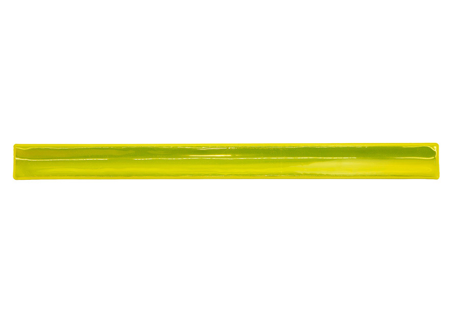 Schnappband „Porto“ in Silber mit Metallkern, PVC-Oberfläche und Velvet-Innenseite, flexibel für Handgelenk, Arm oder Knöchel.