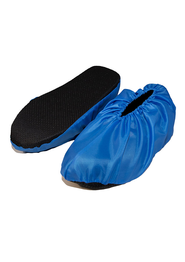 PFRC-Schuhueberzieher mehrweg in koenigsblau Warnschutzkleidung korntex