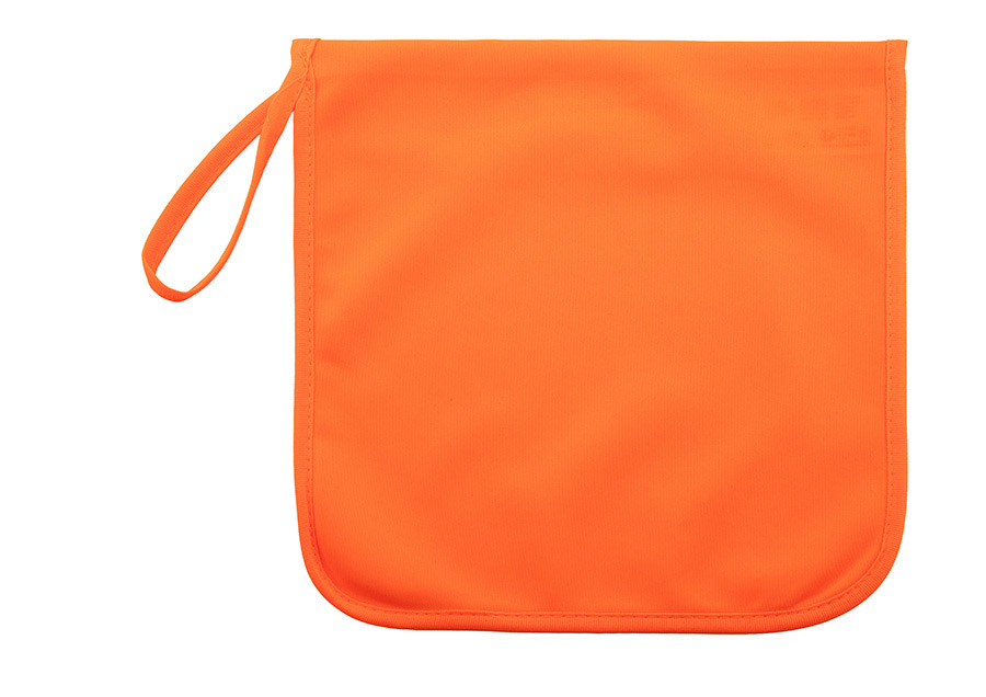 Komfort-Aufbewahrungsbeutel „Venice“ in Orange aus 100 % Polyester, 24 x 23,5 cm, passend für Korntex Warn- und Funktionswesten.